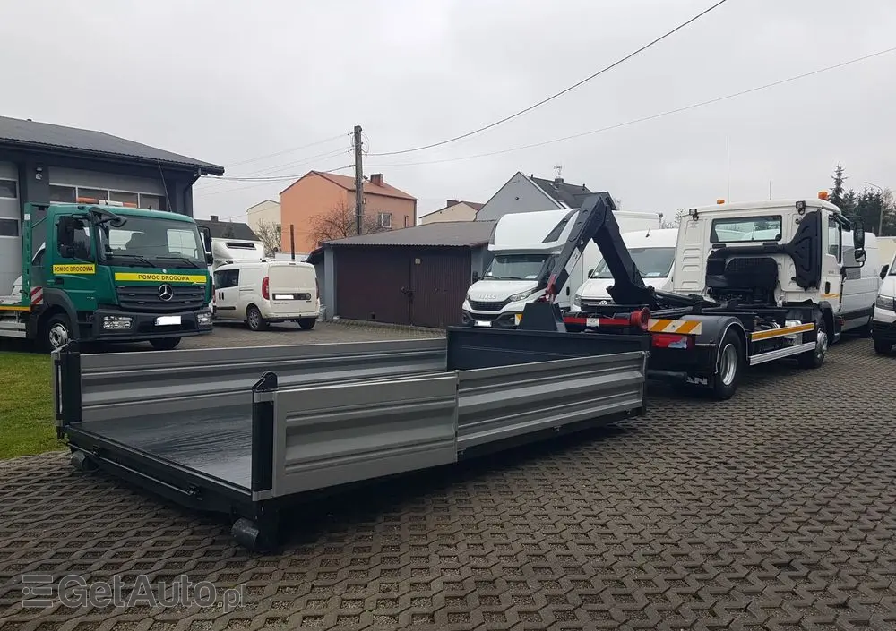 MAN TGL WYWROTKA KIPER HAKOWIEC 12.220 KLIMA 4x2 DO KONTENERÓW 