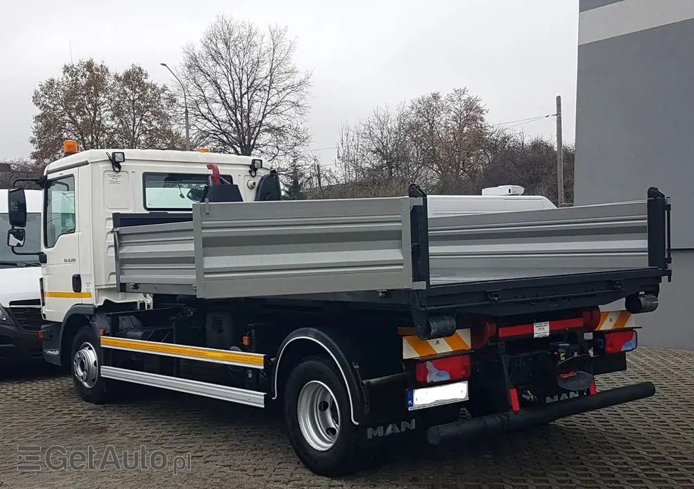 MAN TGL WYWROTKA KIPER HAKOWIEC 12.220 KLIMA 4x2 DO KONTENERÓW 