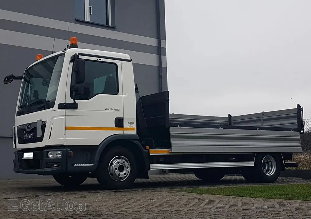 MAN TGL WYWROTKA KIPER HAKOWIEC 12.220 KLIMA 4x2 DO KONTENERÓW 