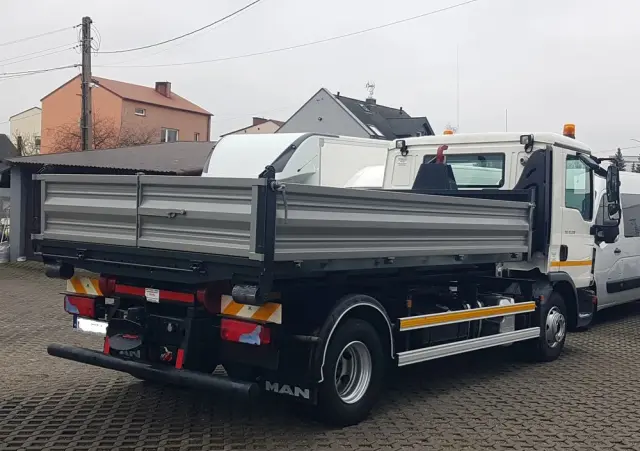 MAN TGL WYWROTKA KIPER HAKOWIEC 12.220 KLIMA 4x2 DO KONTENERÓW 
