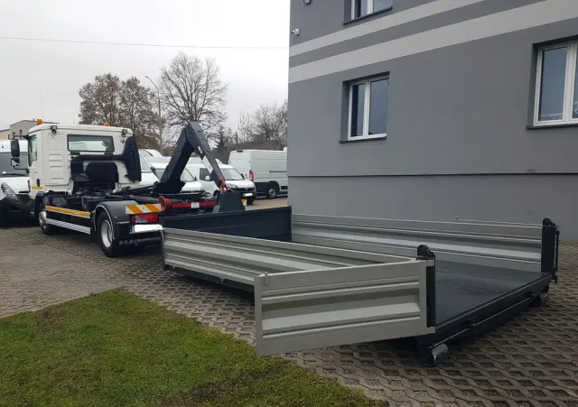 MAN TGL WYWROTKA KIPER HAKOWIEC 12.220 KLIMA 4x2 DO KONTENERÓW 