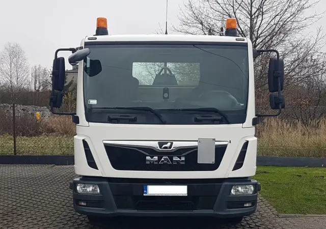 MAN TGL WYWROTKA KIPER HAKOWIEC 12.220 KLIMA 4x2 DO KONTENERÓW 
