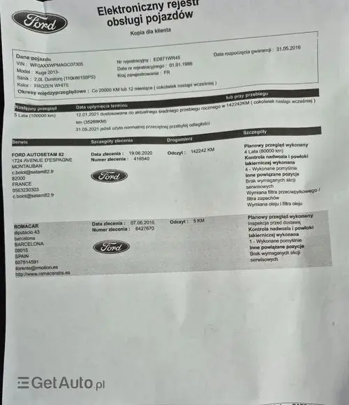 FORD Kuga 