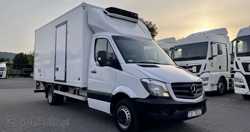 MERCEDES-BENZ SPRINTER 514 CHŁODNIA / WINDA 1000KG /  SALON POLSKA / BEZWYPADKOWY / FAKTURA VAT 23% 