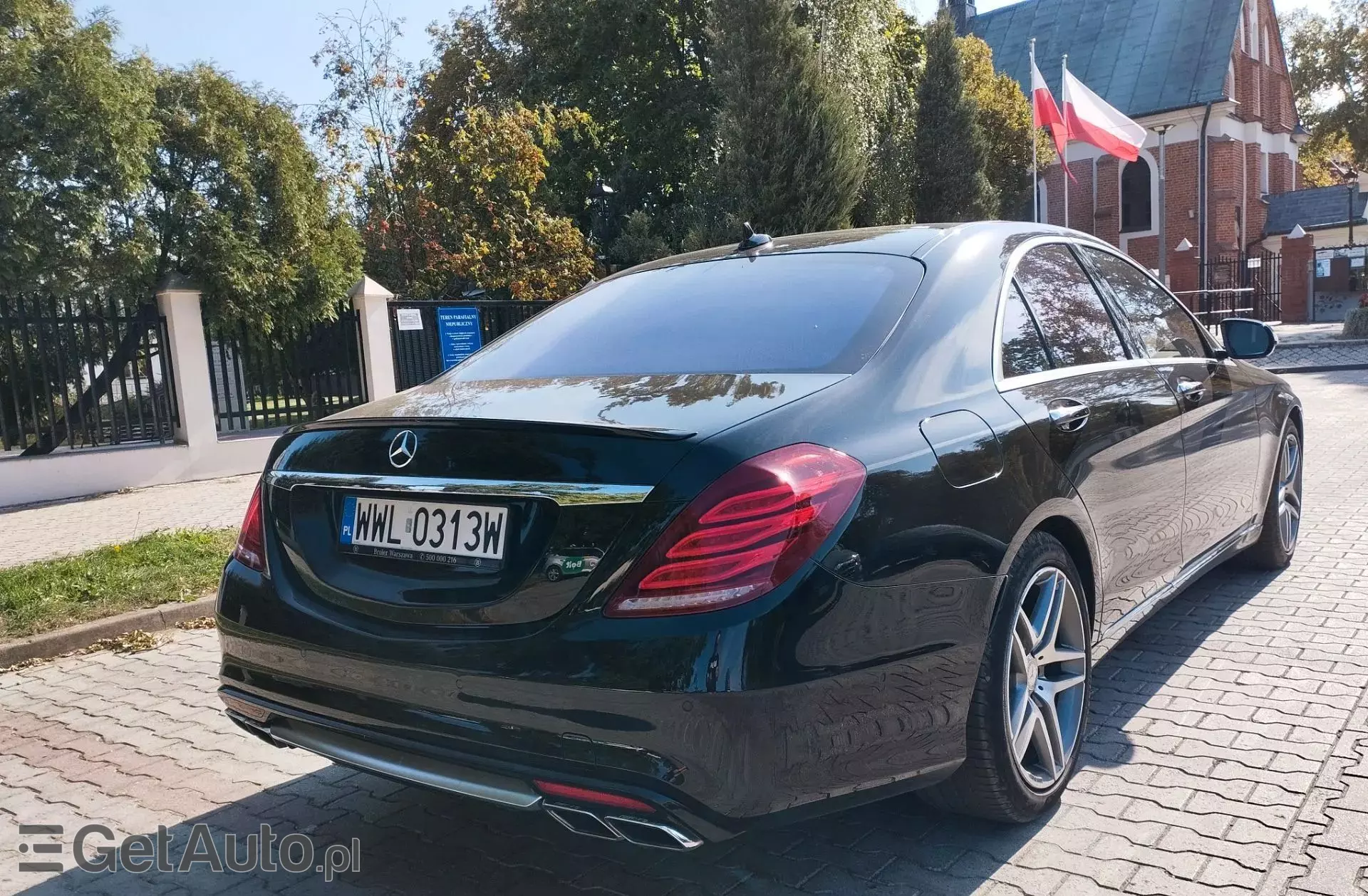 MERCEDES-BENZ Klasa S S 500 (455 KM) 4MATIC 7G-TRONIC