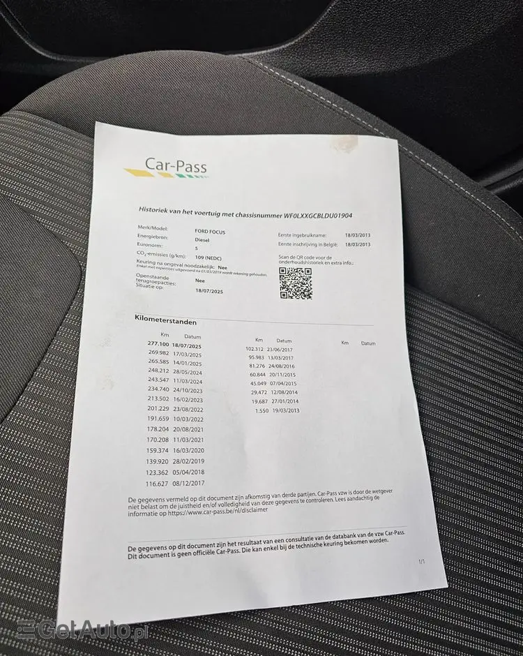 FORD Focus 1.6 TDCi Edition