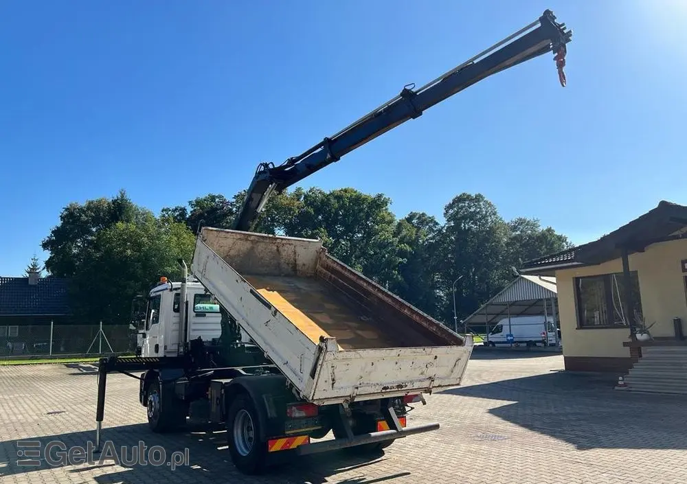 MAN 18.240 TGM wywrotka 3-str. MEILLER, z HDS HIAB 099, manual 
