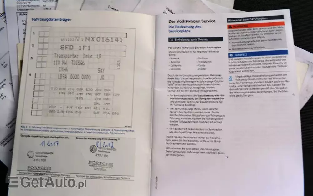 VOLKSWAGEN TRANSPORTER T6 DOKA 