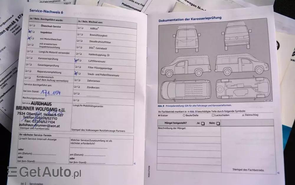 VOLKSWAGEN TRANSPORTER T6 DOKA 