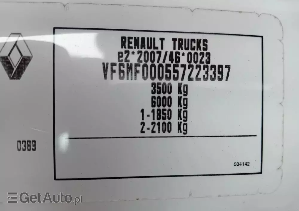 RENAULT Master Chłodnia 