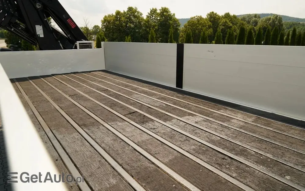 SCANIA P360 / 6X4 / SKRZYNIOWY 4.85 + HDS HIAB 211 E-6 HIDUO / UDŹWIG 7100KG / MAX WYSÓW 16.5 M / STEROWANIE RADIOWE 