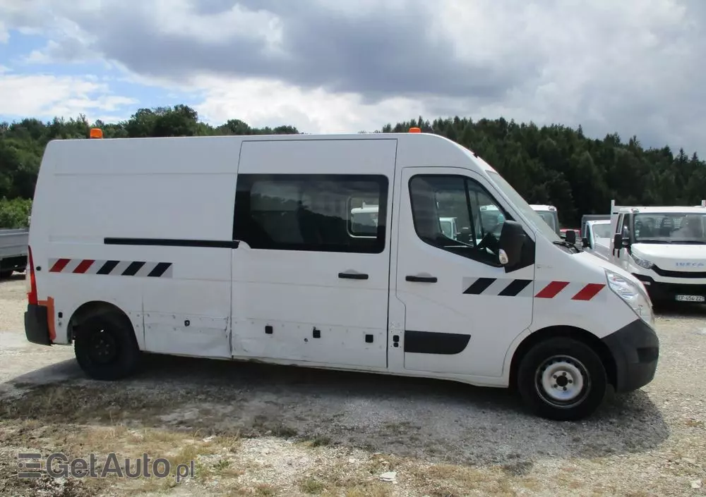 RENAULT Master L3H2 doka 7-osobowy Dubel 125dCi Brygadówka 