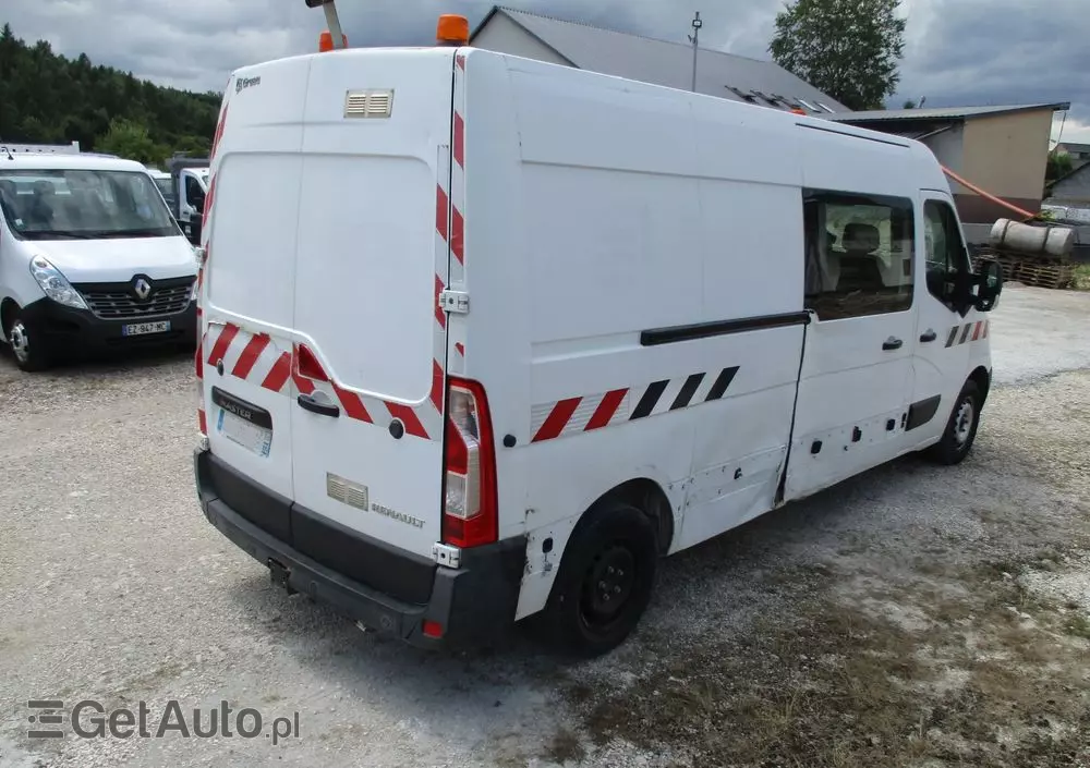 RENAULT Master L3H2 doka 7-osobowy Dubel 125dCi Brygadówka 