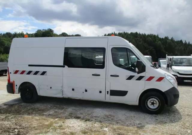 RENAULT Master L3H2 doka 7-osobowy Dubel 125dCi Brygadówka 