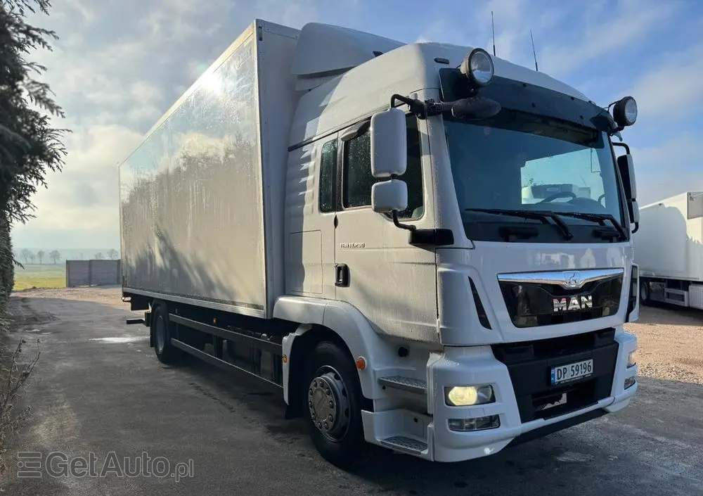 MAN MAN TGM 18.290/ IZOTERMA / OTWIERANY BOK/ /WINDA / 19 EUROPALET/ NISKI PRZEBIEG /SYPIALKA /ACC/EURO6 
