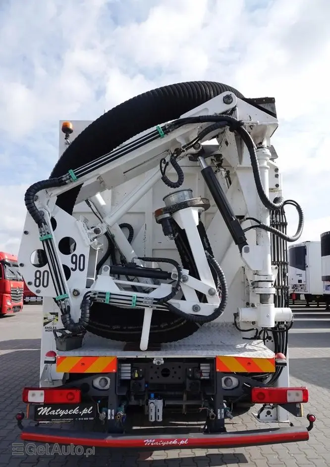 RENAULT KERAX 450 / 6x4 / KOPARKA SSAĄCA / MTS SAUGBAGGER 3A11T /ASENIZACYJNY / ŁADOWARKA PRÓŻNIOWA / WUKO / MŁOT / STEROWANIE RADIOWE 