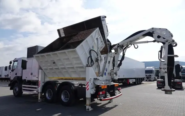 RENAULT KERAX 450 / 6x4 / KOPARKA SSAĄCA / MTS SAUGBAGGER 3A11T /ASENIZACYJNY / ŁADOWARKA PRÓŻNIOWA / WUKO / MŁOT / STEROWANIE RADIOWE 