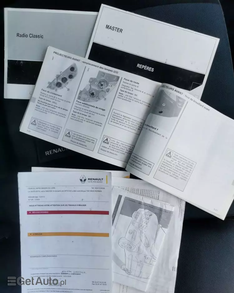 RENAULT Master L3H2 ładny 2.3dCi-125KM 6-biegów Klima bagażnik dachowy 