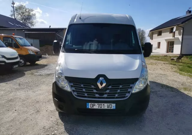 RENAULT Master L3H2 ładny 2.3dCi-125KM 6-biegów Klima bagażnik dachowy 