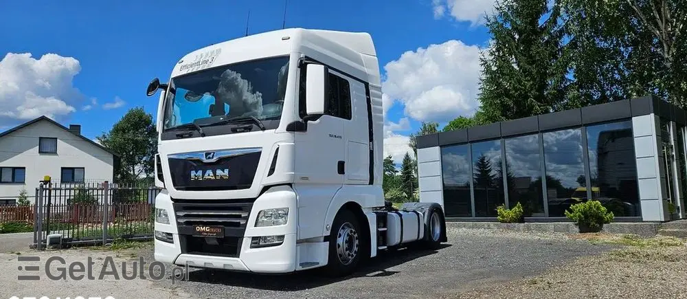 MAN TGX 18.470 XLX / LOW DECK / RETARDER / KSENON 