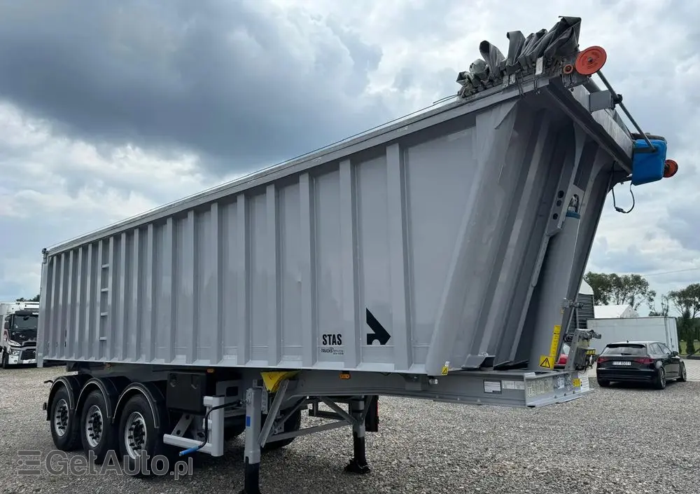 STAS Naczepa Wywrotka Aluminiowa STAS S300CX / 45m3 