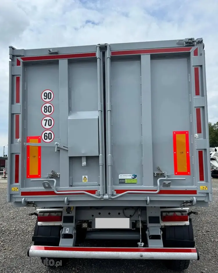 STAS Naczepa Wywrotka Aluminiowa STAS S300CX / 45m3 