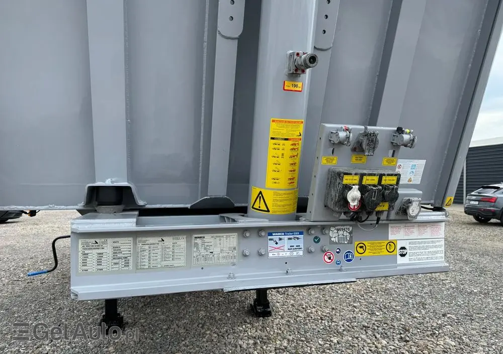 STAS Naczepa Wywrotka Aluminiowa STAS S300CX / 45m3 