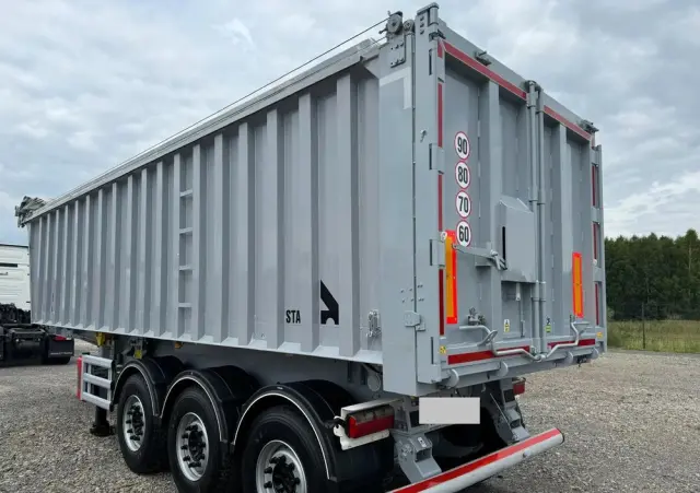 STAS Naczepa Wywrotka Aluminiowa STAS S300CX / 45m3 