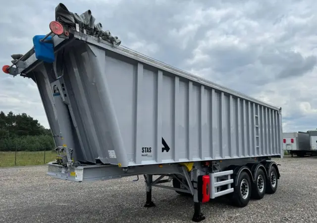 STAS Naczepa Wywrotka Aluminiowa STAS S300CX / 45m3 