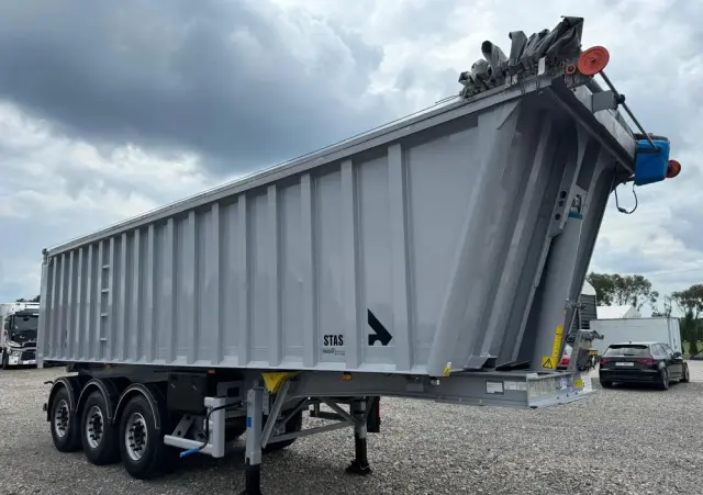 STAS Naczepa Wywrotka Aluminiowa STAS S300CX / 45m3 