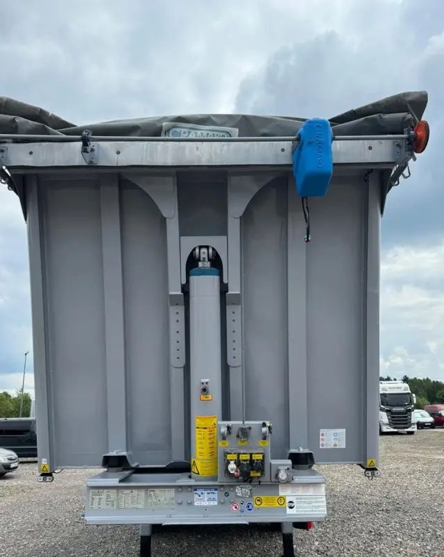 STAS Naczepa Wywrotka Aluminiowa STAS S300CX / 45m3 