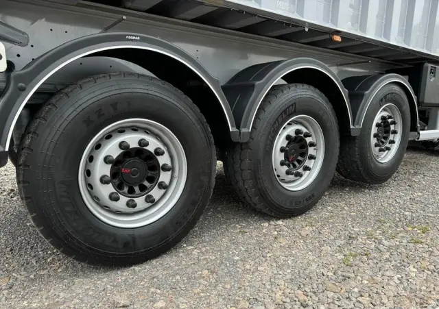 STAS Naczepa Wywrotka Aluminiowa STAS S300CX / 45m3 