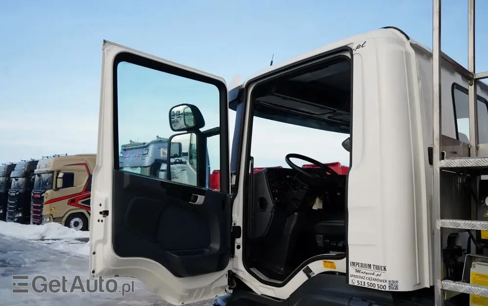 SCANIA P 250 / 4X2 / SIŁOWNIK DO WYWROTU /  + HDS HMF 635 K2 /  / MAX WYSÓW 7 M / STEROWANIE RADIOWE / ROTATOR /  EURO 6 