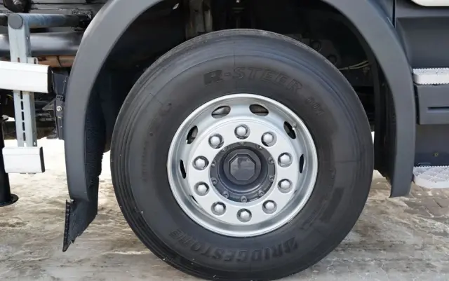 SCANIA P 250 / 4X2 / SIŁOWNIK DO WYWROTU /  + HDS HMF 635 K2 /  / MAX WYSÓW 7 M / STEROWANIE RADIOWE / ROTATOR /  EURO 6 