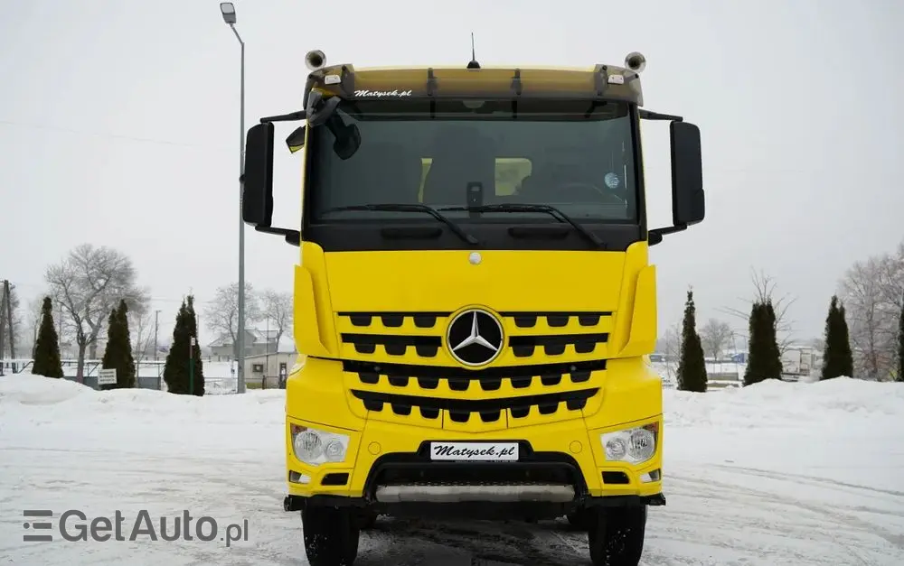 MERCEDES-BENZ AROCS 4151 / 8X8 / WYWROTKA TYLNOZSYPOWA / HYDROKLAPA / 6 M / AUTOMAT / EURO 6 