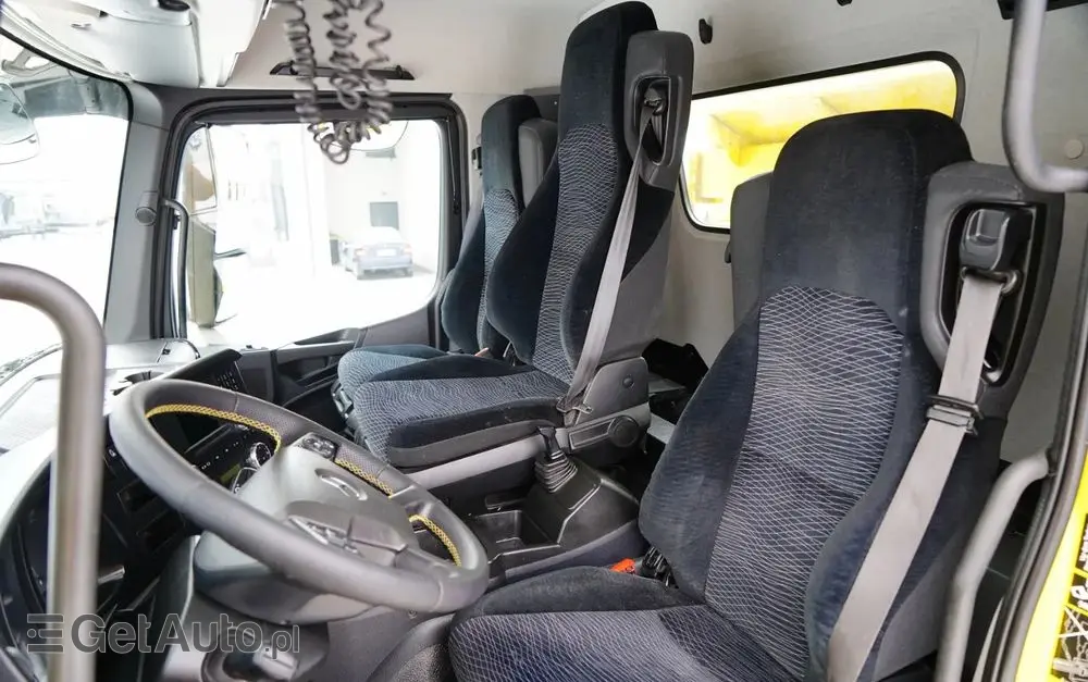 MERCEDES-BENZ AROCS 4151 / 8X8 / WYWROTKA TYLNOZSYPOWA / HYDROKLAPA / 6 M / AUTOMAT / EURO 6 