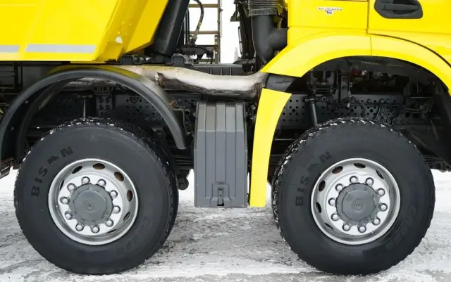 MERCEDES-BENZ AROCS 4151 / 8X8 / WYWROTKA TYLNOZSYPOWA / HYDROKLAPA / 6 M / AUTOMAT / EURO 6 