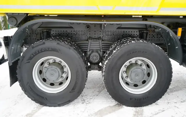 MERCEDES-BENZ AROCS 4151 / 8X8 / WYWROTKA TYLNOZSYPOWA / HYDROKLAPA / 6 M / AUTOMAT / EURO 6 