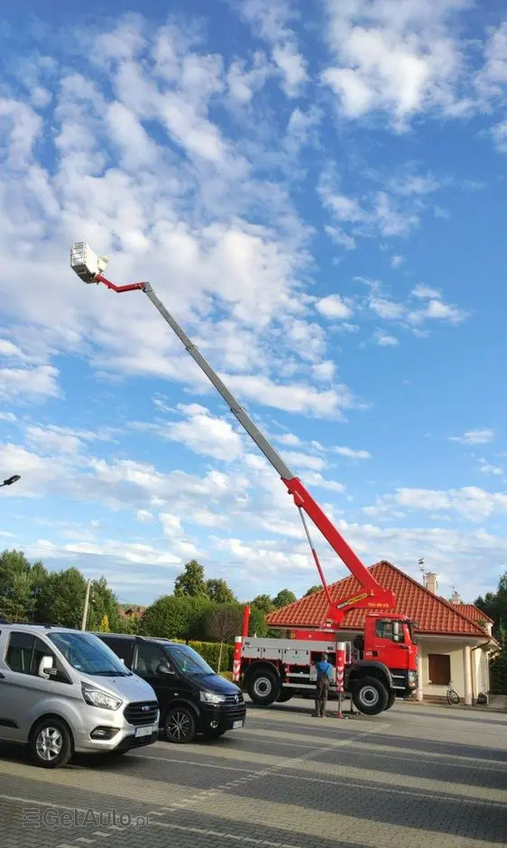 MAN TGM 18.280 4x4 Zwyżka Bison Palfinger TKA 28 Podnośnik Koszowy 