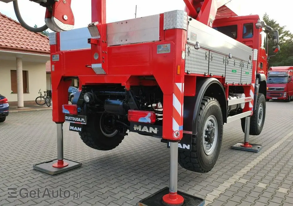 MAN TGM 18.280 4x4 Zwyżka Bison Palfinger TKA 28 Podnośnik Koszowy 