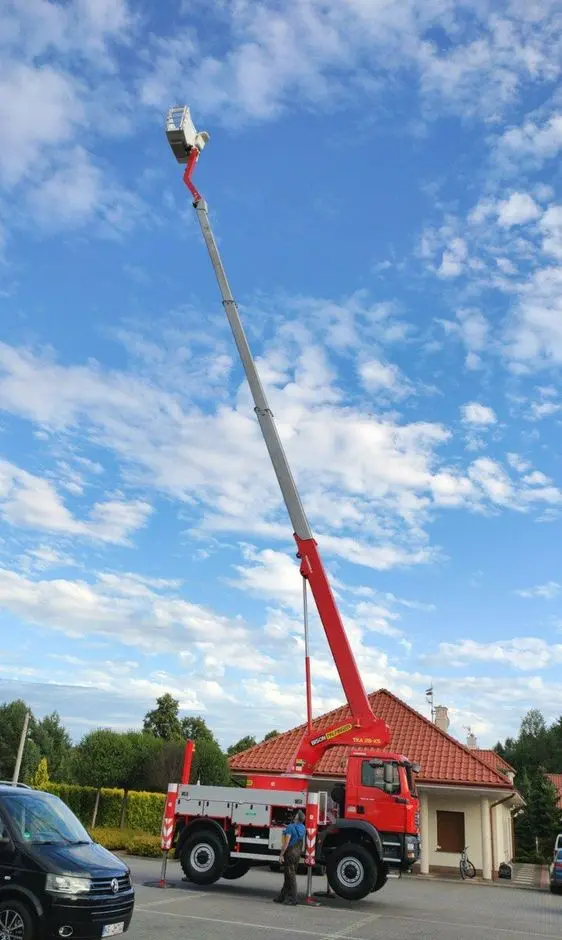 MAN TGM 18.280 4x4 Zwyżka Bison Palfinger TKA 28 Podnośnik Koszowy 