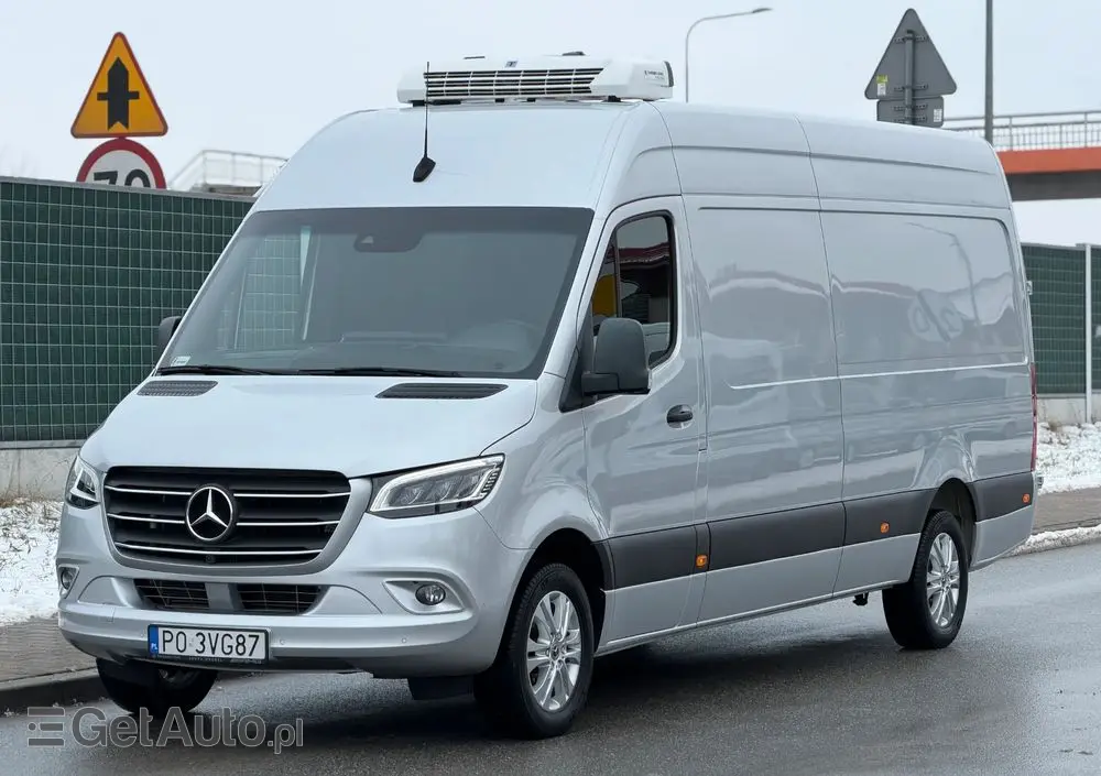 MERCEDES-BENZ SPRINTER //  319 CDI 3.0 V6 190 KM  // THERMO KING // MROŹNIA // CHŁODNIA //  100 % BEZWYPADKOWY // L4H2 // KRAJOWY// 1 WŁ // 230V // FUNKCJA GRZANIA // // -20 °C // Full Opcja // 100 % BEZWYPADKOWY // 