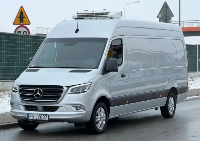 MERCEDES-BENZ SPRINTER //  319 CDI 3.0 V6 190 KM  // THERMO KING // MROŹNIA // CHŁODNIA //  100 % BEZWYPADKOWY // L4H2 // KRAJOWY// 1 WŁ // 230V // FUNKCJA GRZANIA // // -20 °C // Full Opcja // 100 % BEZWYPADKOWY // 