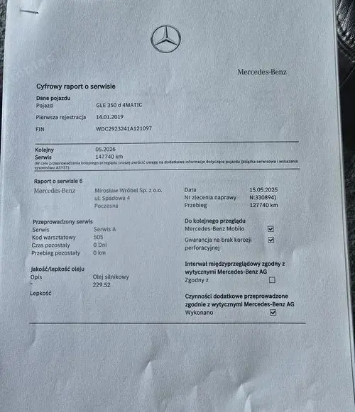 MERCEDES-BENZ GLE 