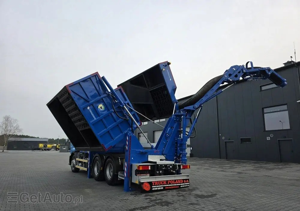 RENAULT MTS DINO 3 odkurzacz koparka ssąca substancje sypkie 