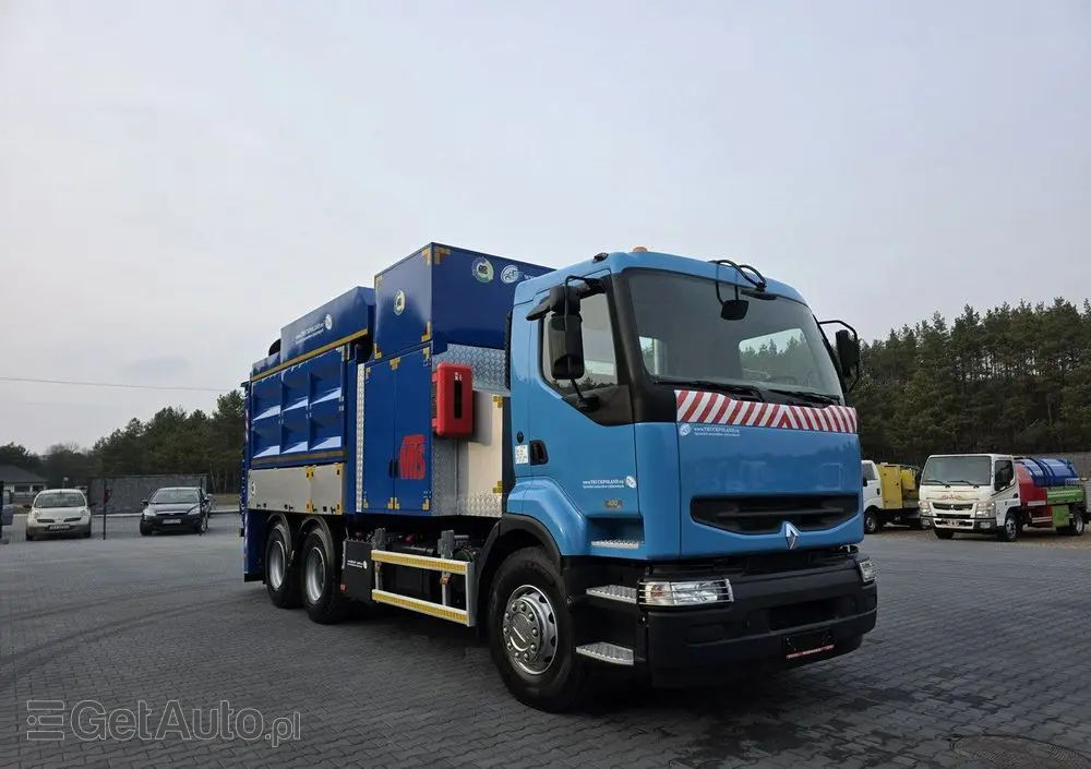 RENAULT MTS DINO 3 odkurzacz koparka ssąca substancje sypkie 