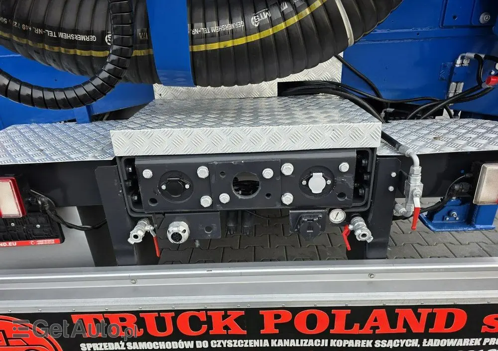 RENAULT MTS DINO 3 odkurzacz koparka ssąca substancje sypkie 