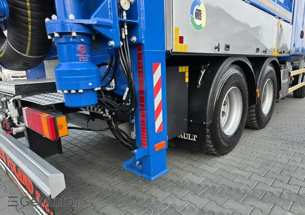 RENAULT MTS DINO 3 odkurzacz koparka ssąca substancje sypkie 