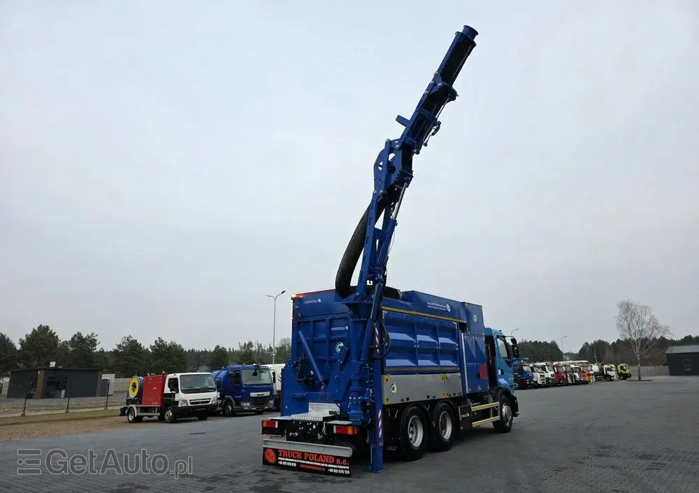 RENAULT MTS DINO 3 odkurzacz koparka ssąca substancje sypkie 