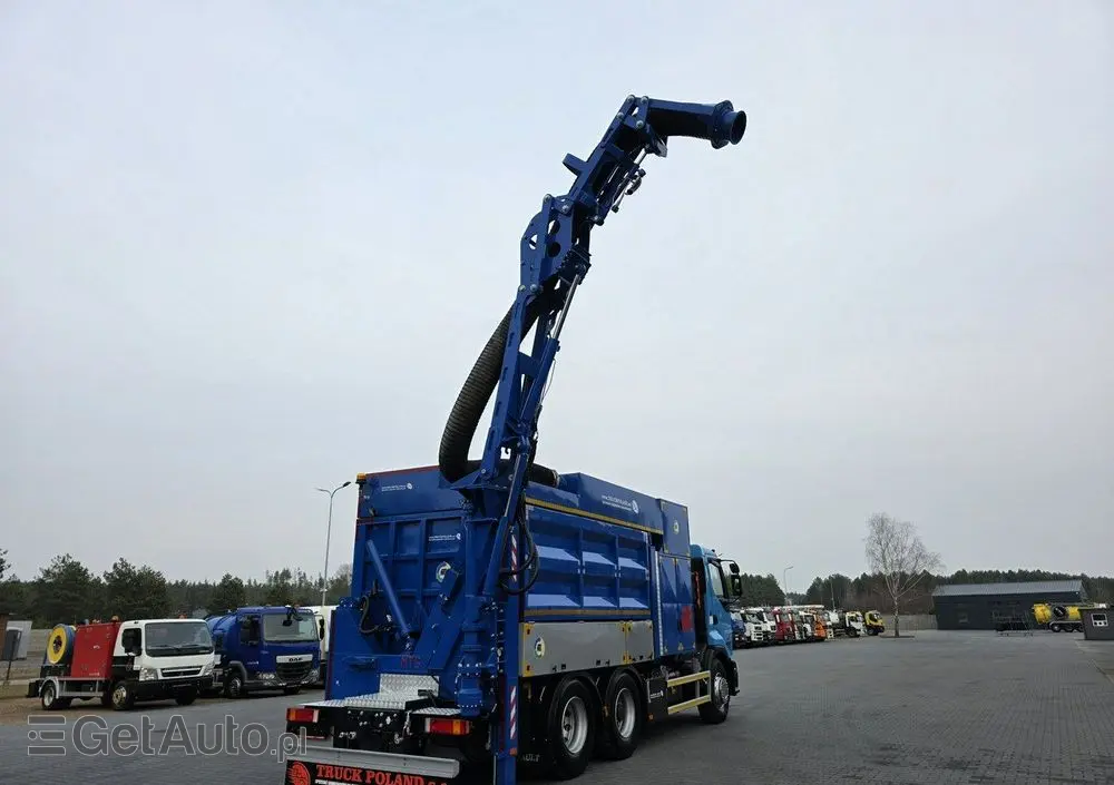 RENAULT MTS DINO 3 odkurzacz koparka ssąca substancje sypkie 